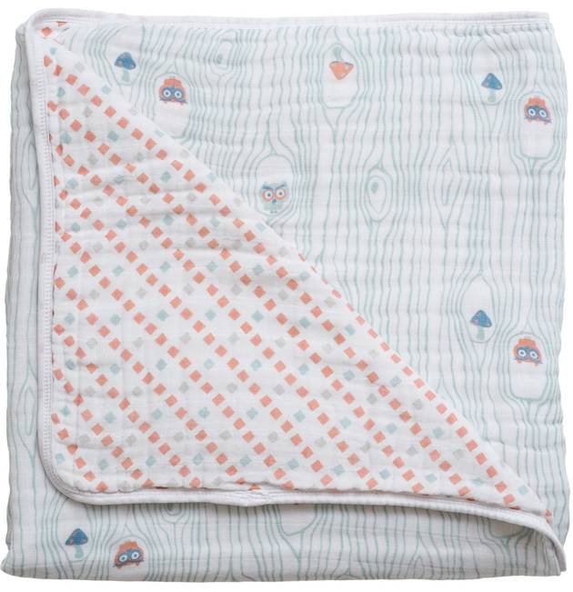 Muslin snuggle blanket