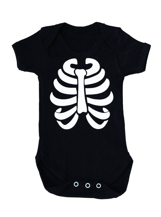 Skeleton Baby Grow