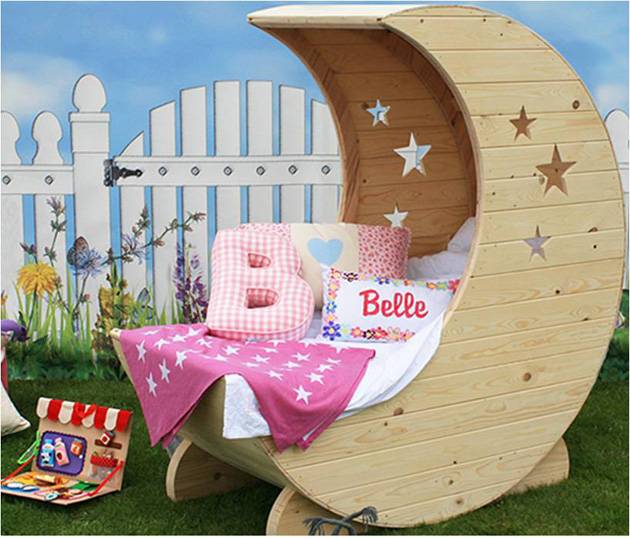 Sleep Amongst The Stars In The Junior Moon Bed