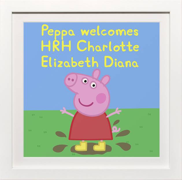 Peppa Welcomes Charlotte Elizabeth Diana