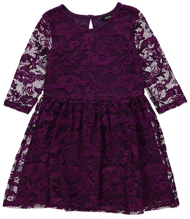 Plum Lace Dress