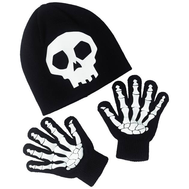 Skeleton Hat & Gloves