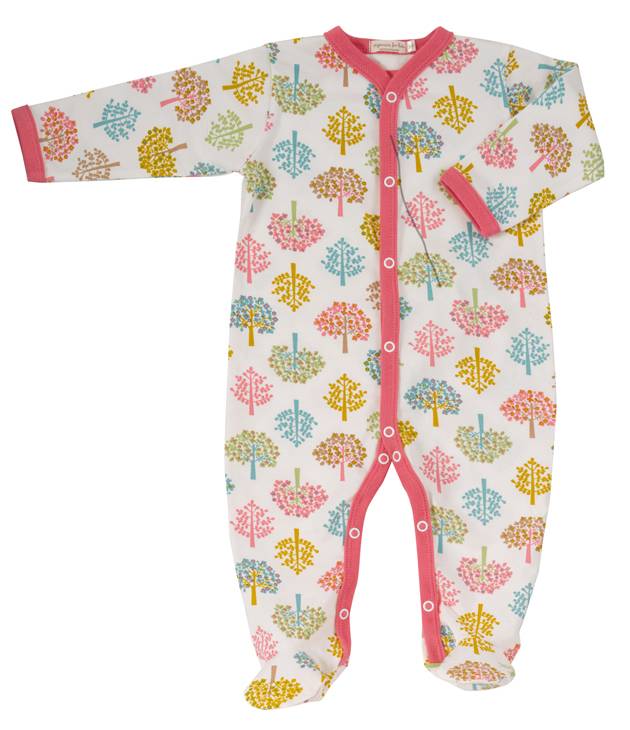 Tree Print Sleepsuit