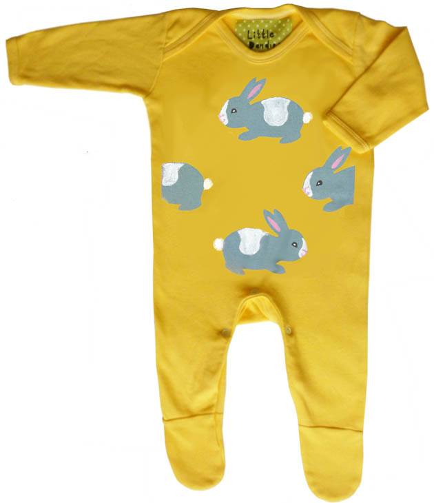 Easter Rabbit Baby Grow