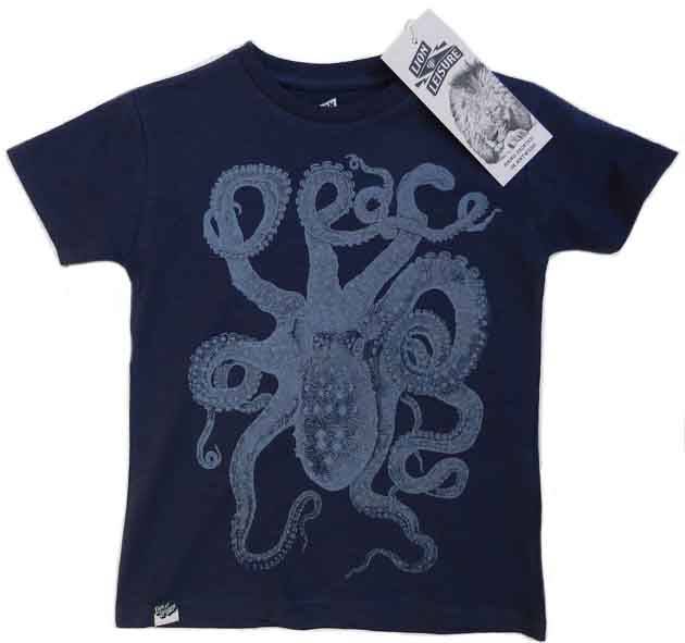 Octopus Design In Navy