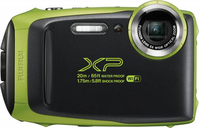 The Fujifilm Finepix XP130 Waterproof Camera.