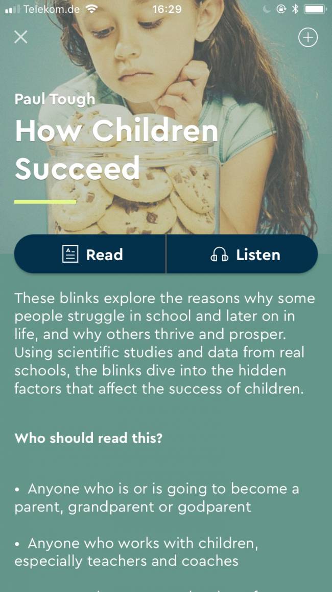 How Children Succeed.