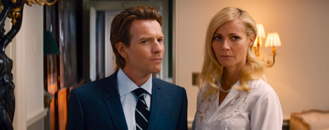 Ewan as MI5 agent Alistair Martland with Gwyneth Paltrow in Mortdecai | Image: © Lions Gate Entertainment Inc