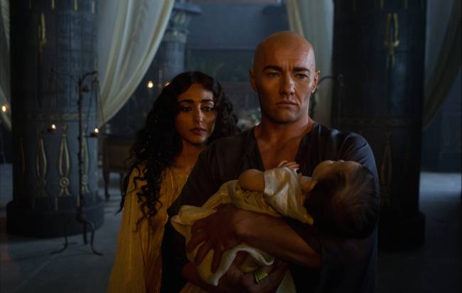 Edgerton works the guy liner in Exodus: Gods and Kings | Image: © 2014 Twentieth Century Fox Film Corporation