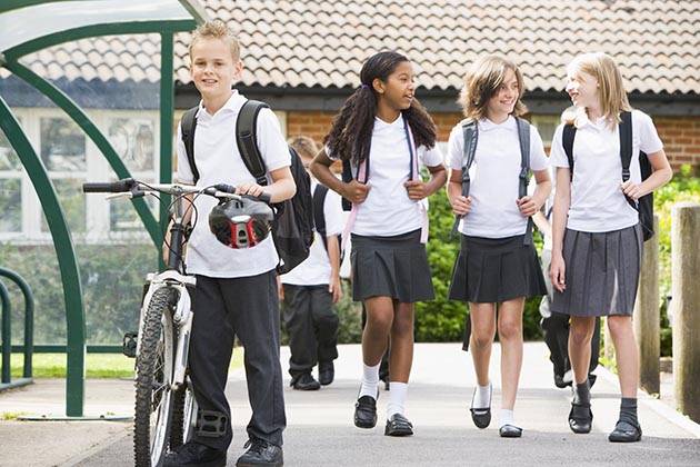 Cycling to school – or any kind of active travel – is good for children's health and education | Image: Shutterstock