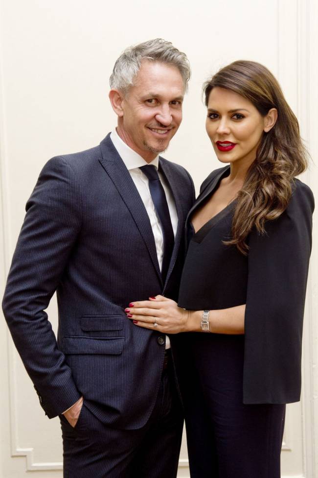 Bux, who split from the football pundit last year, posted a photograph of herself on Instagram in which she is showing off what appears to be a baby bump. Image: Laura Lean/PA Wire